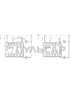 Реле времени PO-415 (задержка выкл./управ. контактом 230В 16А 1перекл. IP20 монтаж на DIN-рейке) F&F EA02.001.018