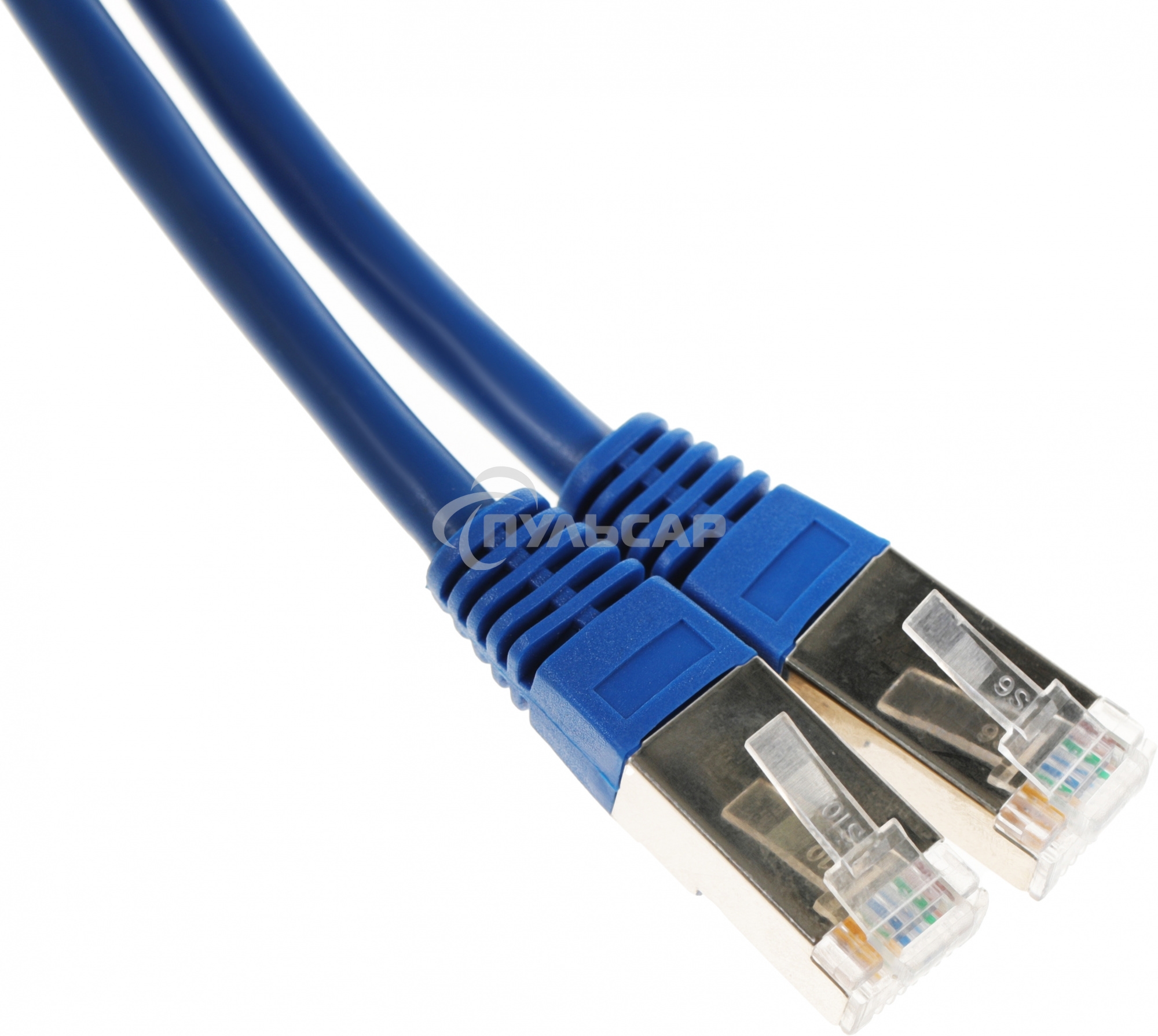 Патч-корд FTP Cablexpert кат.6, 1м, литой, многожильный черный