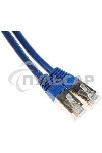 Патч-корд FTP Cablexpert кат.6, 1м, литой, многожильный черный