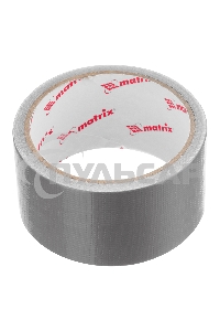 Лента клейкая Matrix армированная, влагостойкая, 48 мм х 10 м, серебристая