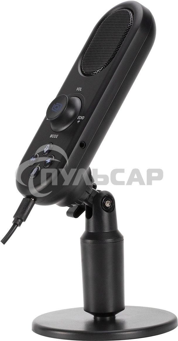 Микрофон проводной Оклик MP-M300 1.5м черный