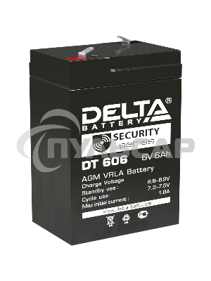Батарея Delta DT 606 (6V, 6Ah)