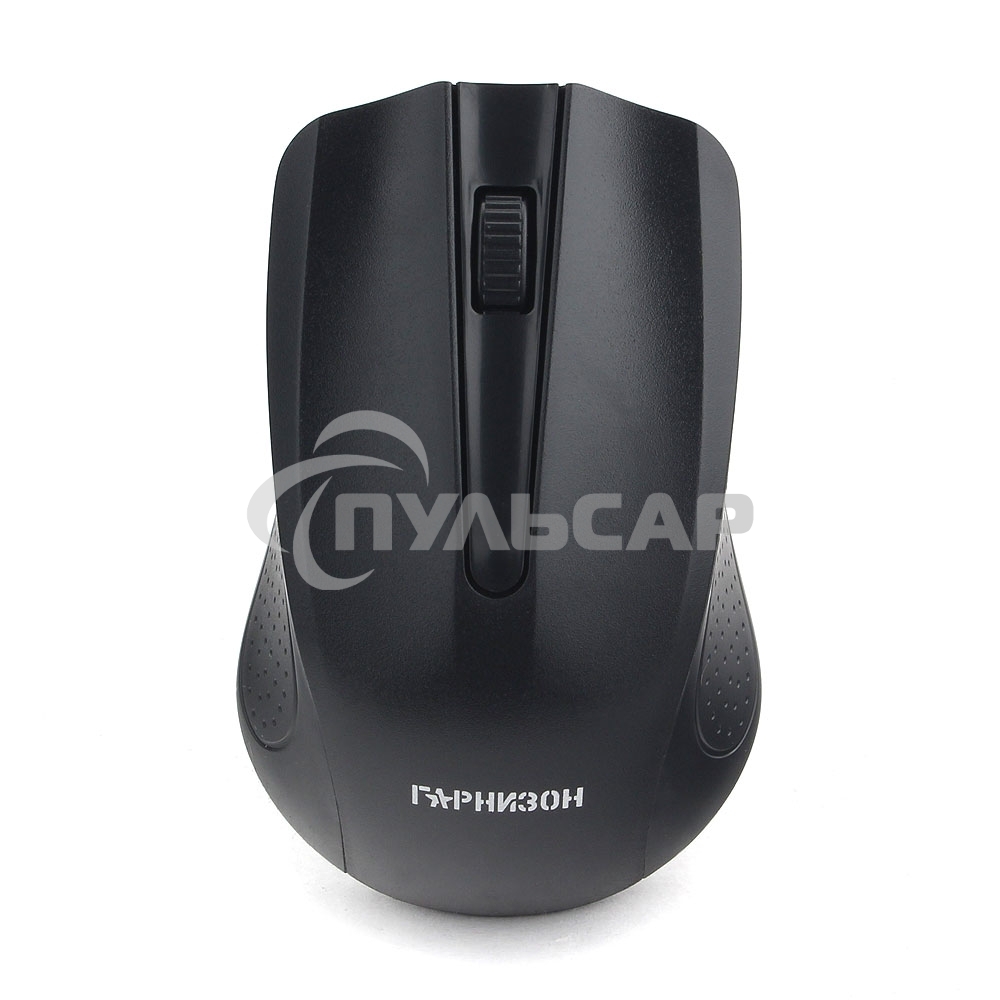Мышь беспроводная Гарнизон GMW-430 черный, 1200 dpi, радиоканал, USB, кнопки - 3