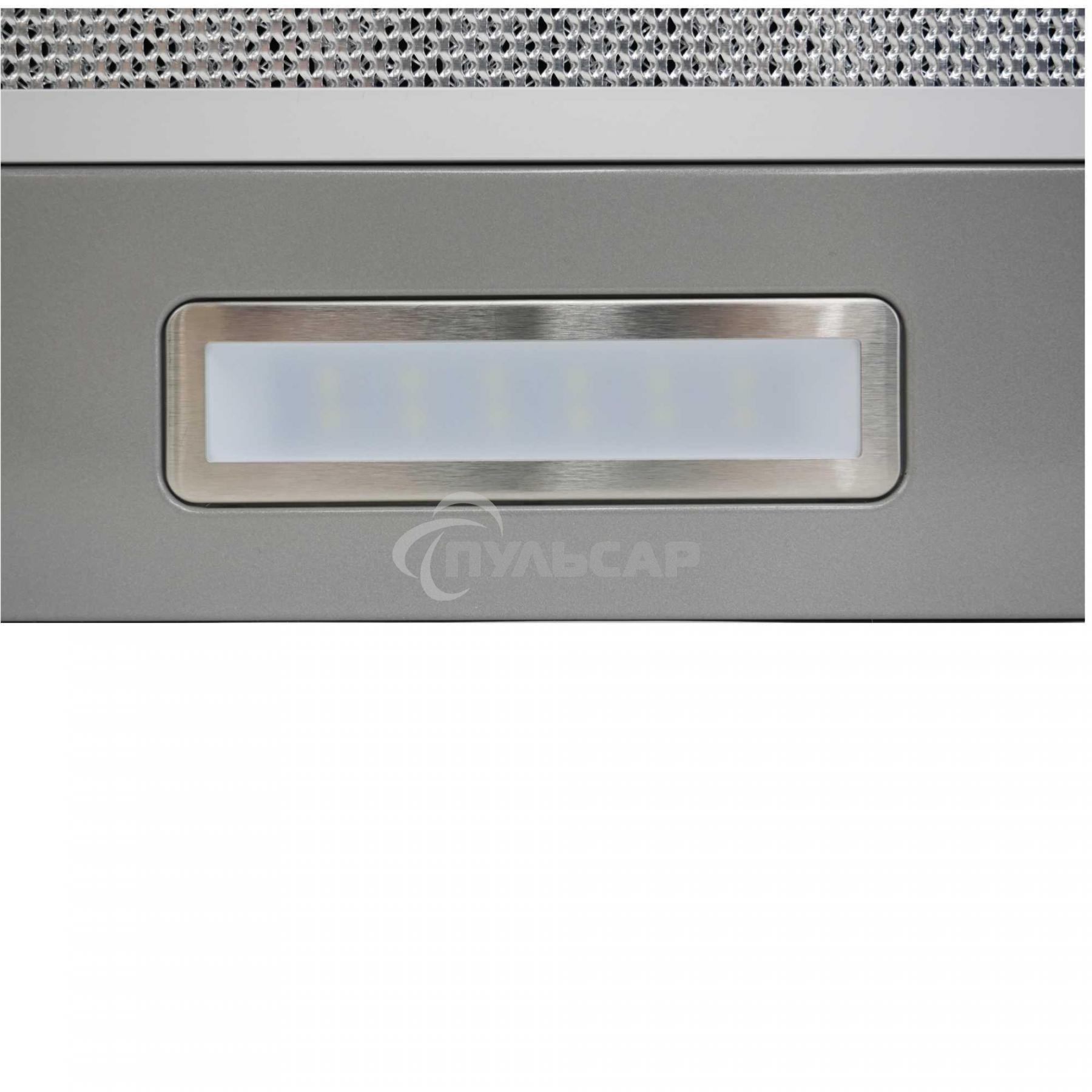 Вытяжка встраиваемая LEX HUBBLE 2M 600 INOX 820м3/час LED лампы