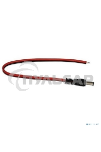 Разъем питания штекер 2.1х5.5x10 мм с проводом 20 см Rexant