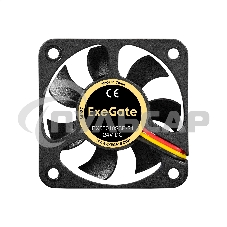 Вентилятор для корпуса ExeGate EX05010S3P-24 черный, 50 мм, 7200 об/мин, 39 дБ, 3 pin