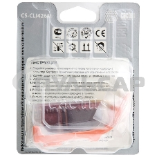 Картридж струйный Cactus CS-CLI426M пурпурный (8,4 мл.) для Canon MG5140/5240/6140/8140/MX884