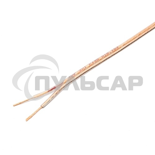 Акустический кабель Cablexpert CC-TC2x1,0-50M, прозрачный,  50 м, на катушке