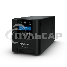 Источник бесперебойного питания CyberPower PR750ELCD 750VA/675W USB/RJ11/45 (6 IEC)