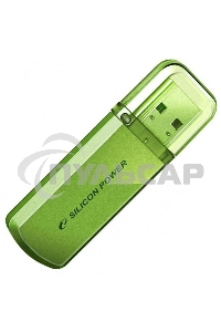 Флешка USB R/W Silicon Power R/W 8Gb Helios 101 SP008Gb,UF2101V1N USB 2.0 зеленый