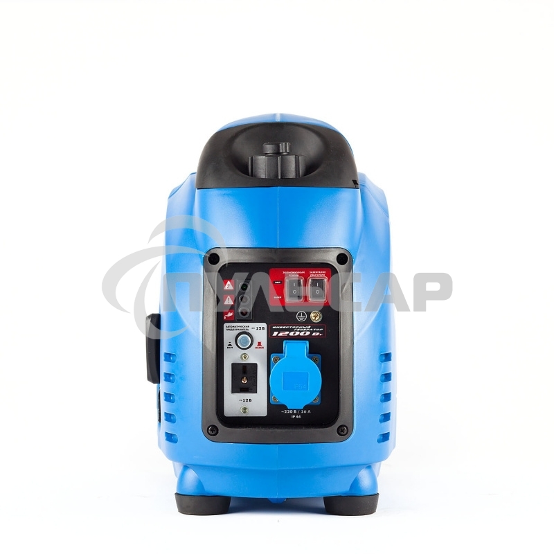 Электрогенератор бензиновый инверторный ЗУБР ЗИГ-1200, 1.2 кВт, 94 дБ, 18.8 кг