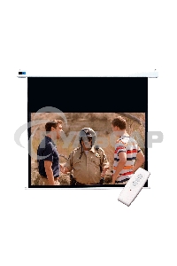 Экран Cinema S'OK SCPSM-332x186FG-ED90 Pro 150'' 16:9 настенно-потолочный, моторизованный, Fiberglass, белый корпус, Extra Drop 90см