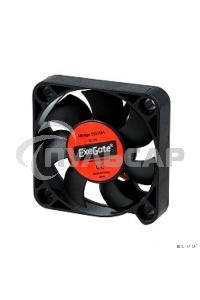Вентилятор для корпуса ExeGate EX05010H3P черный, 50 мм, 5000 об/мин, 27 дБ, 3 pin