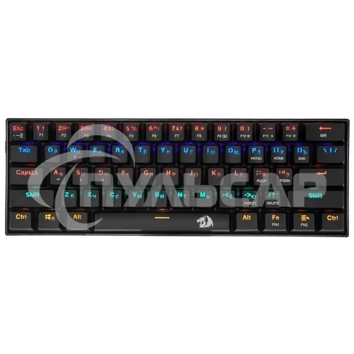 Клавиатура проводная Defender Redragon Lakshmi, USB, черный