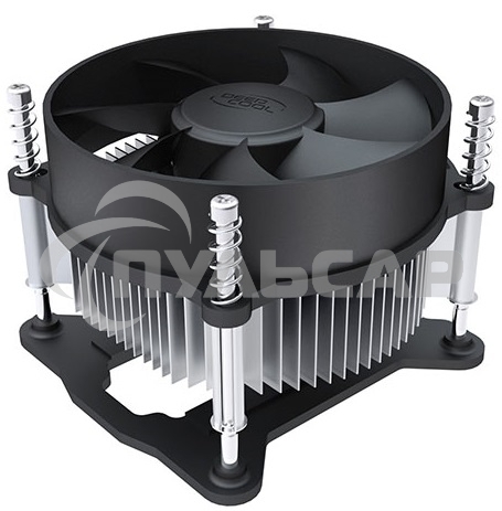 Кулер для процессора DEEPCOOL CK-11508 PWM черный, 92 мм, алюминий, 2200 об/мин, 30.1 дБ, 4 pin, 65 Вт, 70 мм