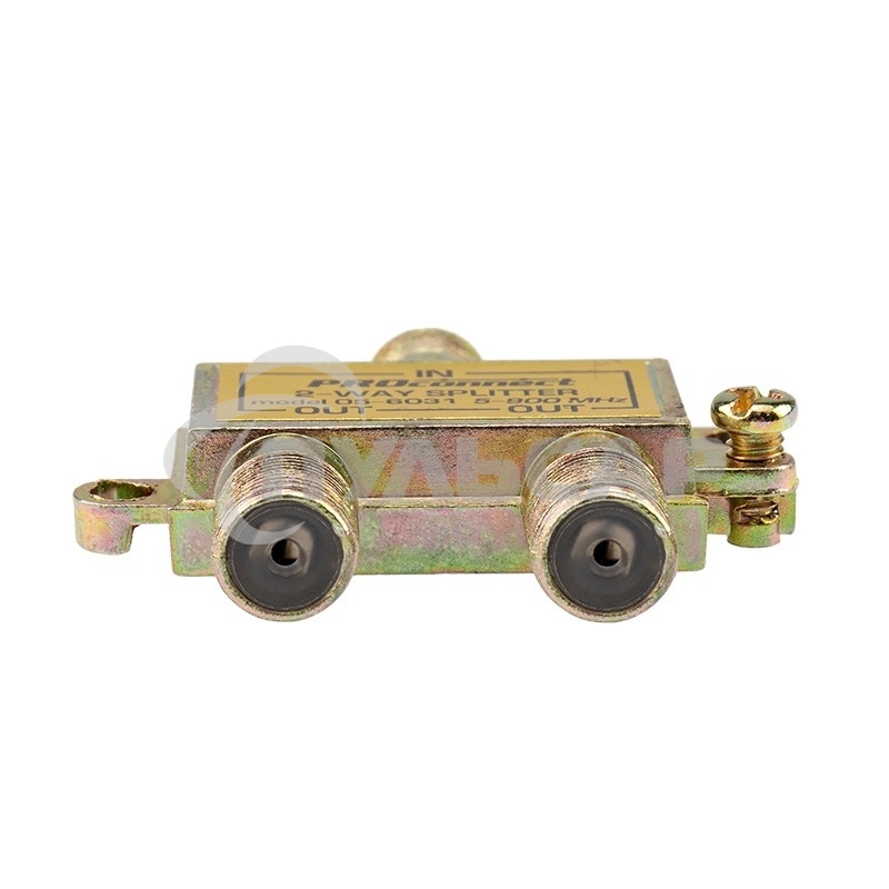 Делитель ТВ х 2 под F разъем 5-900 МГц PROCONNECT