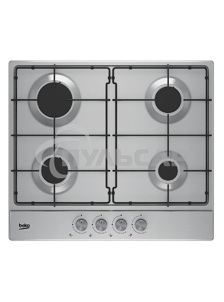 Газовая варочная панель Beko HIAG 64223 SX, нержавеющая сталь