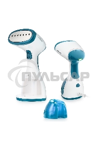 Отпариватель Kitfort КТ-916-1 / Мощность: 900-1100 Вт.Объем резервуара для воды: 220 мл.голубой