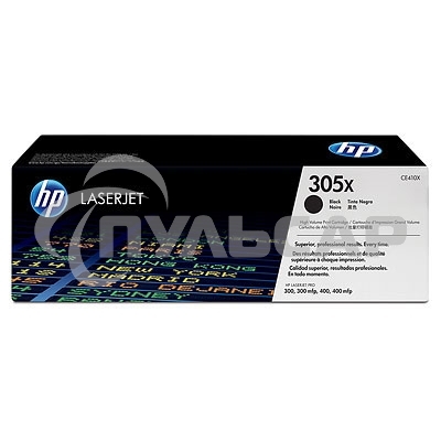 Картридж лазерный HP CE410X черный CLJ Pro 300 Color M351 /Pro 400 Color M451/Pro 300 Color MFP M375/Pro 400 Color MFP M475 (4 000 стр.)