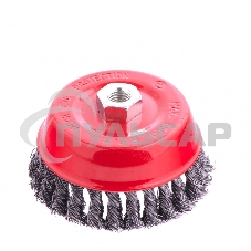 Щетка Matrix для УШМ, 125 мм, М14, 