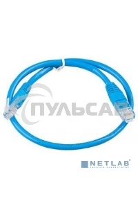 Патч-корд UTP кат. 5e, 1.5м ExeGate EX241493RUS синий