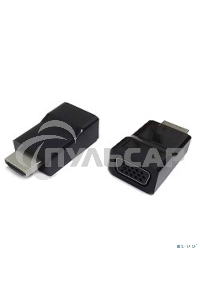 Переходник Gembird Переходник HDMI-VGA Cablexpert A-HDMI-VGA-001, 19M/15F