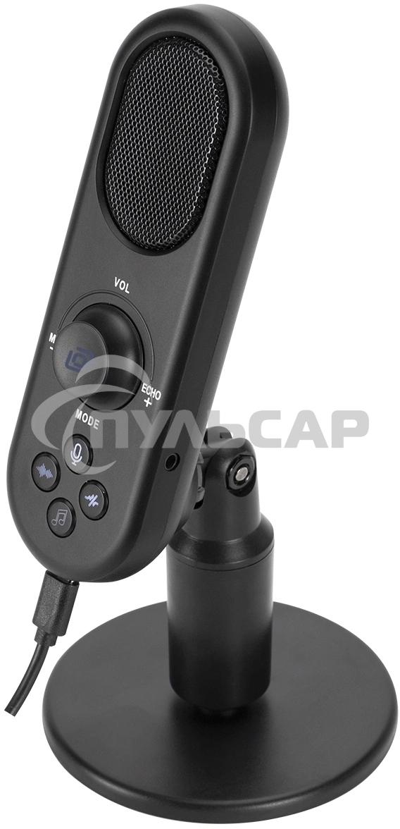 Микрофон проводной Оклик MP-M300 1.5м черный