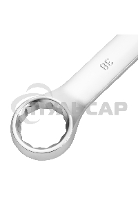 Ключ комбинированный 38мм, никелированный Сибртех