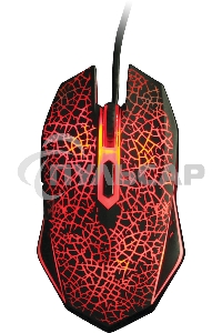 Мышь проводная Qumo Solaris M10 + коврик, проводная, оптическая, 800/1200/1600/2200 dpi