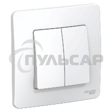 Выключатель 2-кл. СП BLANCA (сх.5) 10А 250В белый SchE BLNVS010501