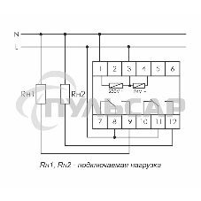 Реле времени PCU-510 (многофункц. 230В 2х8А 2перекл. IP20 монтаж на DIN-рейке) F&F EA02.001.009