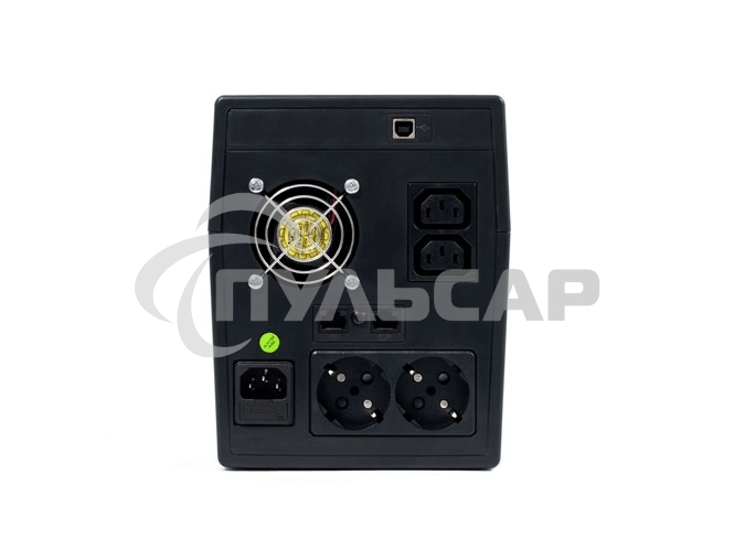 Источник бесперебойного питания SKAT-UPS 2000/1200 220В 1200Вт 2 АКБ 9А·ч внутр. меандр. стабилизация напряжения