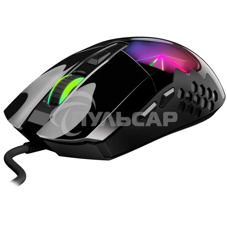 Мышь проводная Genius Scorpion M715 черный, 7200 dpi, USB, кнопки - 6