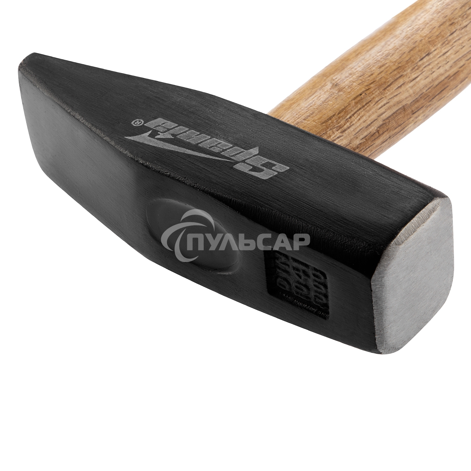 Молоток SPARTA слесарный,1000 г,квадратный боек, деревянная рукоятка 102185