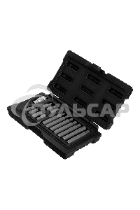 Набор бит STELS 11313hex хвостовик-шестигранник 1/2'' crv 10мм 15предм.
