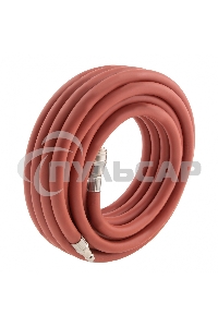 Шланг пневматический резиновый, 10x16мм, 24 бар, армированный, быстросъем, 10м STELS 57021