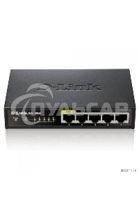 Неуправляемый коммутаторD-LinkDES-1005P/B1A с 5 портами 10/100Base-TX (1 порт с поддержкой PoE)