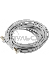 Патч-корд FTP Cablexpert кат.6, 7.5м, литой, многожильный (серый)