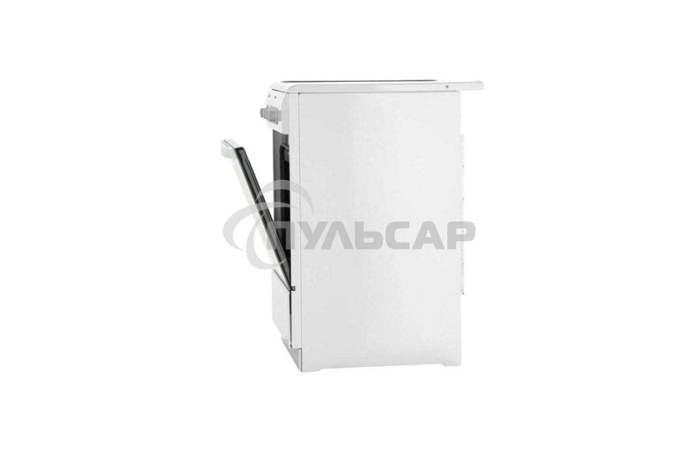 Плита электрическая De Luxe 506004.04ЭС белый, конфорок 4 шт, духовка 60 л, 50 см x 87 см x 60 см