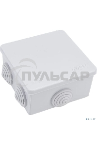 Коробка расп. для о/п Рувинил 67040 Тусо 85х85х40мм, 6 вводов, IP54
