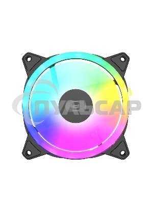 Вентилятор для корпуса PCCooler F3 T120 ARGB черный, 120 мм, 1800 об/мин, 21.6 дБ, 4 pin