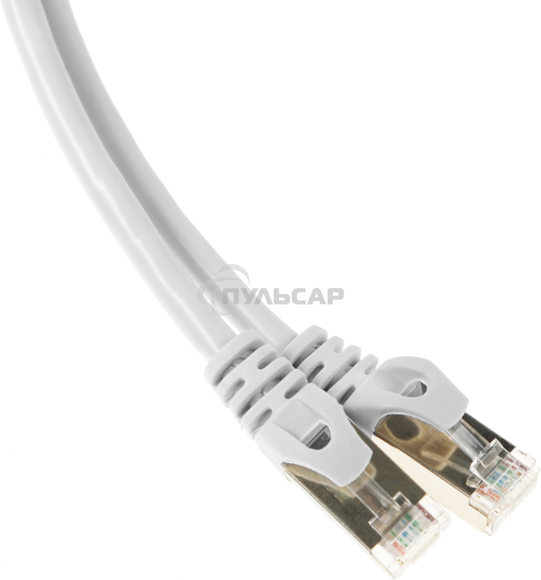 Патч-корд FTP Cablexpert кат.6, 7.5м, литой, многожильный (серый)