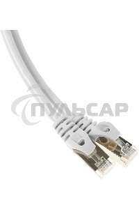 Патч-корд FTP Cablexpert кат.6, 7.5м, литой, многожильный (серый)