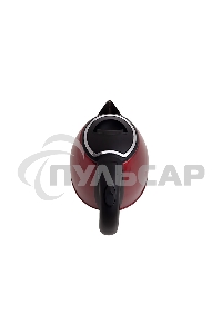 Чайник Centek CT-1068 RED (красный) металл 2л, 2000W, хромированная вставка на крышке