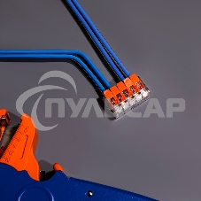 Универсальная компактная клемма, 5-прoводная до 4,0 мм² (5 шт/уп) Rexant