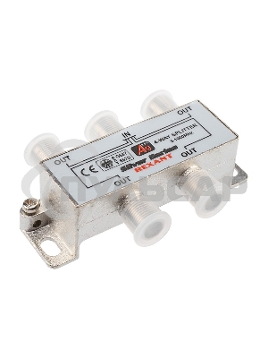 Делитель ТВ х 4 + 5шт. F 